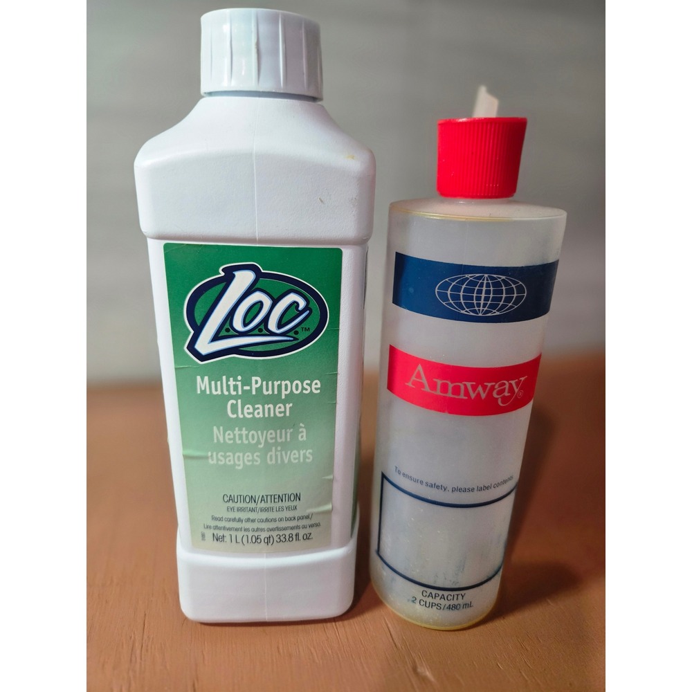 Amway LOC Multi-Purpose Cleaner 1L Concentrate 2/3 full Squeeze Bottle